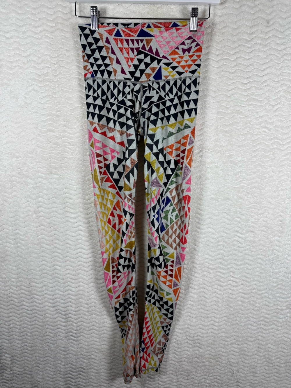 Niyama Sol Multicolor Geometric Triangle Print Leggings